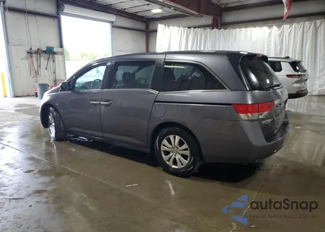 2015 Honda Odyssey Ex z USA, uszkodzony, nr VIN 5FNRL5H43FB031014